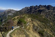 MONTE MAGNODENO e CRESTE DELLA GIUMENTA ad anello da Erve il 25 aprile 2016 - FOTOGALLERY